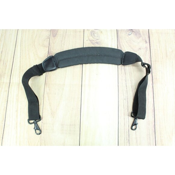 LL Bean Replacement Padded Strap with Metal Hook 45"-50" Long Black - Picture 2 of 4